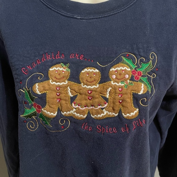 Vintage Christmas Sweatshirt Small - Picture 3 of 5